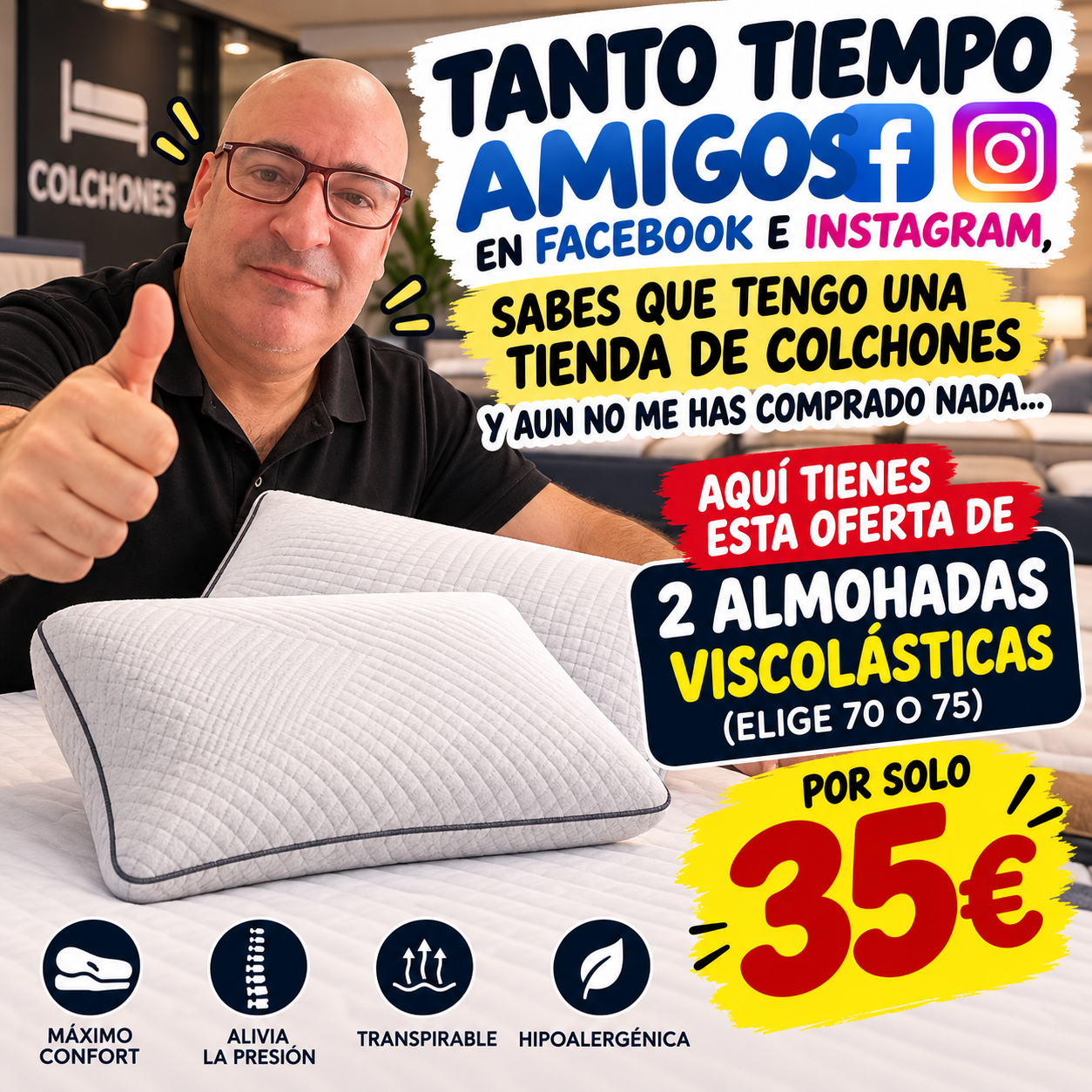 ALMOHADAS VISCOLASTICAS
